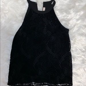Loft Dressy Racerback Velvet Tank